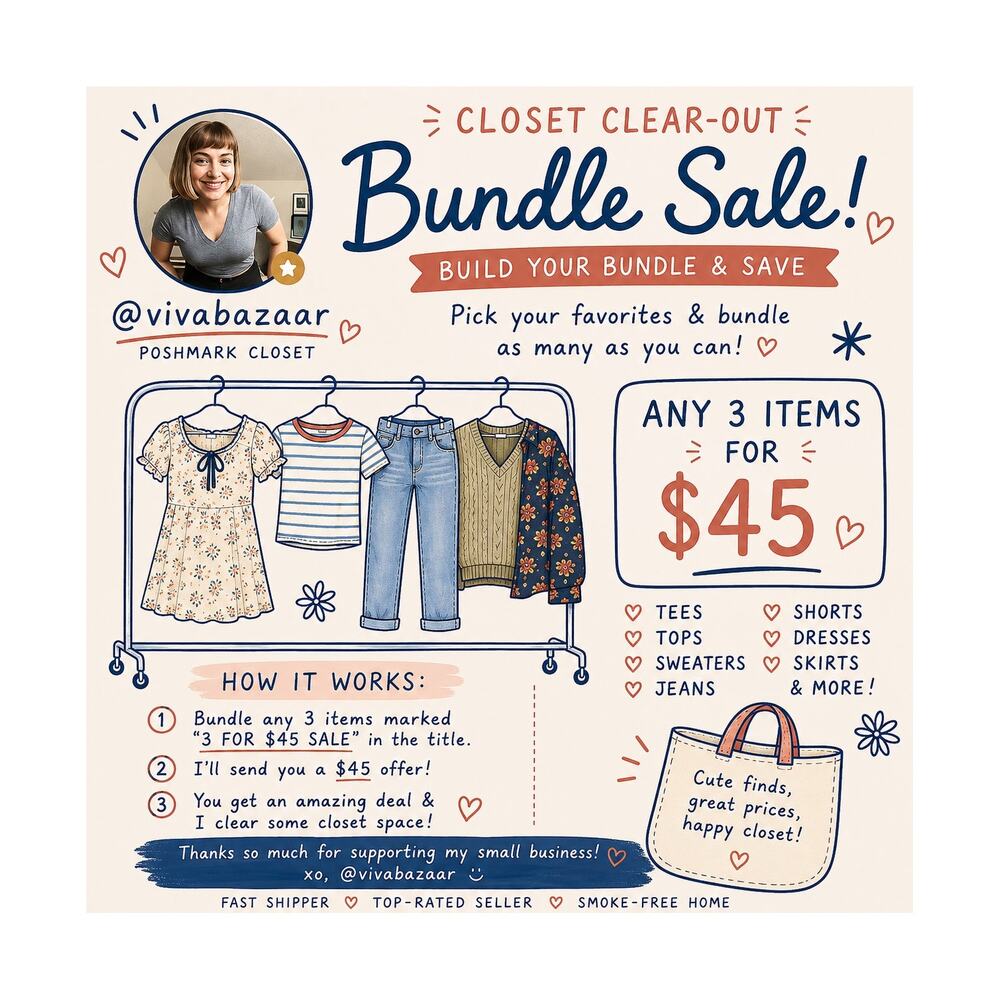 3 FOR $45 CLOSET SALE | Build a Bundle & Save